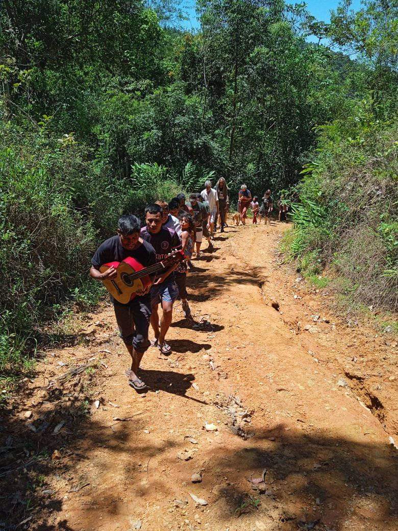 Vivência cultural na Aldeia Tekoá Tava'í